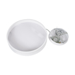 GLOBOSTAR® BURTON 61201 Μοντέρνο Κρεμαστό Φωτιστικό Οροφής LED 67W 7370lm 120° AC 220-240V IP20 Ρυθμιζόμενο Λευκό CCT με Χειριστήριο από 2700K έως 6000K Dimmable - Lumileds SMD Chip - Λευκό Ματ - Μ40 x Π40 x Υ8cm - 3 Χρόνια Εγγύηση