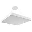 GLOBOSTAR® KAMALA 61211-S Μοντέρνο Φωτιστικό Οροφής LED 100W 11020lm 120° AC 220-240V IP20 Ρυθμιζόμενο Λευκό CCT με Χειριστήριο από 2700K έως 6000K Dimmable - Lumileds SMD Chip - Λευκό Ματ - Μ80 x Π80 x Υ8cm - 3 Χρόνια Εγγύηση