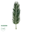 GloboStar® Artificial Garden ARECA PALM LEAF 20182 - Τεχνητό Διακοσμητικό Φύλο Φοινικόδεντρου Αρέκα Π95 x Υ280cm