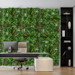 GloboStar® Artificial Garden JUNGLE FERN 20351 Τεχνητό Διακοσμητικό Πάνελ Φυλλωσιάς - Κάθετος Κήπος σύνθεση Ζούγκλα Φτέρης Μ100 x Π100 x Υ20cm