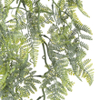 GloboStar® Artificial Garden FERN HANGING BRANCH 20413 Τεχνητό Διακοσμητικό Κρεμαστό Φυτό Φτέρη Υ89cm