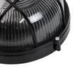 GLOBOSTAR® BOATLIGHT 61586 Vintage Φωτιστικό Καραβοχελώνα Τοίχου & Οροφής με Ντουί 1 x E27 AC 220-240V Αδιάβροχο IP65 - Μαύρο Ματ - Μ17.5 x Π17.5 x Υ9cm