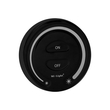 GloboStar® 71403 FUT087-B Mi-Light Ασύρματο Χειριστήριο Αφής RF 2.4Ghz για όλα τα Μονόχρωμα Mi-BOXER Controller DC 3V 2 x AAA - IP20 Μαύρο Φ8 x Υ1.8cm - 5 Years Warranty