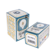 GLOBOSTAR® BUBBLE 99012 Λάμπα E27 G125 LED 4W 400lm 360° AC 220-240V IP20 Θερμό Λευκό 2700K Dimmable - Long Filament Chip - Διάφανο - Μ12.5 x Π12.5 x Υ18cm - 3 Χρόνια Εγγύηση