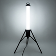 GLOBOSTAR® WORKINGLIGHT 99051 Προβολέας Εργασίας με Τρίποδο LED 65W 6000lm 360° AC 220-240V Αδιάβροχο IP65 IK08 Ψυχρό Λευκό 6000K - Sanan SMD Chip - Λευκό Γαλακτερό - Μ70 x Π70 x Υ130cm - 3 Χρόνια Εγγύηση