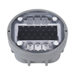 GloboStar® ROADER 60367 Professional LED Strobe Αυτόνομος Ηλιακός Χωνευτός Ανακλαστήρας Οδοστρώματος με Ενσωματωμένο Φωτοβολταϊκό Panel 2.5V 220mA & Επαναφορτιζόμενη Μπαταρία Ni-MH 1.2V 1200mAh - Αδιάβροχο IP68 - Ψυχρό Λευκό 6000K - Max Pass Load 20 Τόνοι - Φ12.5 x Υ7.7cm - 3 Years Warranty