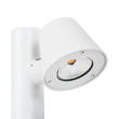 GloboStar® GARDENIA 60509 Φωτιστικό Κήπου - Πάρκου - Πλατείας - Κολωνάκι Αρχιτεκτονικού Φωτισμού Εξωτερικού Χώρου LED 7W 700lm 60° AC220-240V Αδιάβροχο IP65 - Σώμα Αλουμινίου & Tempered Glass - Μ15 x Π18 x Υ180cm - Θερμό Λευκό 2700K - Λευκό - Bridgelux Chip - 5 Years Warranty