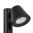 GloboStar® GARDENIA 60511 Φωτιστικό Κήπου - Πάρκου - Πλατείας - Κολωνάκι Αρχιτεκτονικού Φωτισμού Εξωτερικού Χώρου LED 7W 700lm 60° AC220-240V Αδιάβροχο IP65 - Σώμα Αλουμινίου & Tempered Glass - Μ15 x Π18 x Υ180cm - Θερμό Λευκό 2700K - Μαύρο - Bridgelux Chip - 5 Years Warranty