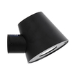 GLOBOSTAR® GARDENIA 60799 Μοντέρνο Φωτιστικό Τοίχου - Απλίκα LED 7W 700lm 60° AC 220-240V Αδιάβροχο IP65 Θερμό Λευκό 2700K - Bridgelux COB Chip & TÜV SÜD Driver - Μαύρο Ματ - Μ9.5 x Π13 x Υ7.7cm - 5 Χρόνια Εγγύηση
