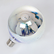 GLOBOSTAR® BUBBLE 99271 Λάμπα E27 G125 LED 3W 201lm 360° AC 220-240V IP20 Θερμό Λευκό 2700K Dimmable - Long Filament Chip - Galaxy Mirror Εφέ - Μ12.5 x Π12.5 x Υ18cm - 3 Χρόνια Εγγύηση