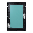 GloboStar® MAKEUP MIRROR-60x90-5 Μοντέρνος Καθρέπτης Μακιγιάζ με Πλαίσιο Φυσικού Ξύλου με Διακόπτη On/Off 10 x E27 AC220-240V - Μ60 x Π7 x Υ90cm - Μαύρος Έβενος