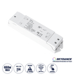 GLOBOSTAR® SKYDANCE-V1-L 71568 DC RF 2.4Ghz & Push Dimmer / Controller με 1 x 15A 480W Κανάλι DC 12-48V 15A 480W Max IP20 - RF 2.4Ghz & Push Dimming - Μ17.5 x Π4.5 x Υ2.5cm - 5 Χρόνια Εγγύηση