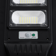 GloboStar® STREETA 85344 Professional LED Solar Street Light Αυτόνομο Ηλιακό Φωτιστικό Δρόμου 120W 1200lm 192 x LED SMD 5730 με Ενσωματωμένο Φωτοβολταϊκό Panel 6V 15W & Επαναφορτιζόμενη Μπαταρία Li-ion 3.2V 15000mAh με Αισθητήρα Ημέρας-Νύχτας & PIR Αισθητήρα Κίνησης - Αδιάβροχο IP65 - Ψυχρό Λευκό 6000K - Μ24 x Π6 x Υ73cm - 2 Years Warranty