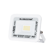 GLOBOSTAR® ATLAS 61408 Προβολέας LED 20W 2400lm 120° AC 220-240V Αδιάβροχο IP67 Φυσικό Λευκό 4500K - Lumileds SMD Chip - TÜV Rheinland Certified - Λευκό Ματ - Μ12 x Π2.5 x Υ9.5cm - 5 Χρόνια Εγγύηση