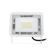 GLOBOSTAR® ATLAS 61413 Προβολέας LED 30W 3750lm 120° AC 220-240V Αδιάβροχο IP67 Ψυχρό Λευκό 6000K - Lumileds SMD Chip - TÜV Rheinland Certified - Λευκό Ματ - Μ16 x Π2.5 x Υ12.5cm - 5 Χρόνια Εγγύηση