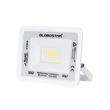 GLOBOSTAR® ATLAS 61414 Προβολέας LED 30W 3600lm 120° AC 220-240V Αδιάβροχο IP67 Φυσικό Λευκό 4500K - Lumileds SMD Chip - TÜV Rheinland Certified - Λευκό Ματ - Μ16 x Π2.5 x Υ12.5cm - 5 Χρόνια Εγγύηση