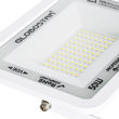 GLOBOSTAR® ATLAS 61419 Προβολέας LED 50W 6250lm 120° AC 220-240V Αδιάβροχο IP67 Ψυχρό Λευκό 6000K - Lumileds SMD Chip - TÜV Rheinland Certified - Λευκό Ματ - Μ21 x Π3.5 x Υ16cm - 5 Χρόνια Εγγύηση