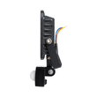 GLOBOSTAR® AURORA 64137 Προβολέας με Ανιχνευτή PIR / Αισθητήρα Κίνησης LED 20W 2500lm 120° AC 220-240V Αδιάβροχο IP67 Ψυχρό Λευκό 6000K - Lumileds SMD Chip - TÜV Rheinland Certified - Μαύρο Ματ - Μ12 x Π5 x Υ14.5cm - 3 Χρόνια Εγγύηση