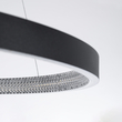 GLOBOSTAR® DIAMOND 61522 Μοντέρνο Κρεμαστό Φωτιστικό Οροφής LED 45W 5040lm 360° AC 220-240V IP20 Ρυθμιζόμενο Λευκό CCT με Χειριστήριο από 2700K έως 6000K Dimmable - Lumileds SMD Chip - Μαύρο Ματ - Μ60 x Π60 x Υ3cm - 3 Χρόνια Εγγύηση