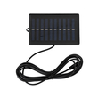 GLOBOSTAR® SOLARLAMP 71502 Λάμπα A60 LED 3W 150lm 260° DC 5V με Φωτοβολταϊκό Panel 5V 0.2W & Επαναφορτιζόμενη Μπαταρία Li-ion 3.2V 600mAh IP20 Ψυχρό Λευκό 6000K - Μ6 x Π6 x Υ10cm - 2 Χρόνια Εγγύηση