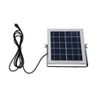 GLOBOSTAR® SOLARLAMP 85350 Λάμπα LED 100W 1000lm 140° DC 5V Powerbank με φορτιστή USB, Φωτοβολταϊκό Panel 6V 12W & Επαναφορτιζόμενη Μπαταρία Li-ion 3.2V 5000mAh Αδιάβροχο IP54 Ρυθμιζόμενο Λευκό CCT με On/Off 2700K/4500K/6000K Dimmable - Μ23 x Π23 x Υ12cm - 2 Χρόνια Εγγύηση
