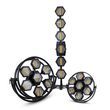 HEXA® HALO 51195 Stage Φωτιστικό Ειδικών Εφέ Digital Matrix Pixel & Blinder LED 434W 120° AC 220-240V IP20 7 x 50W COB Chip & 168 x 0.5W SMD5050 Chip Ultra Θερμό Λευκό 2200K & Πολύχρωμο RGB Dimmable DMX512 Protocol - Μ50 x Π10.5 x Υ47cm - 2 Χρόνια Εγγύηση