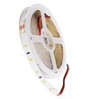 GLOBOSTAR® LILAC 70202 Ταινία LED 6W/m 540lm/m 120° DC 24V IP20 60 x SMD2835 Chip/m Θερμό Λευκό 2700K Dimmable - Μ500 x Π0.8 x Υ0.1cm - Ρολό 5 Μέτρων - 5 Χρόνια Εγγύηση