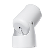 GLOBOSTAR® DETRONIC 60502 Κινούμενο Downlight Σποτ LED 10W 1250lm 24° AC 220-240V IP20 Θερμό Λευκό 2700K - Bridgelux COB Chip & TÜV SÜD Driver - Λευκό Ματ - Μ9 x Π9 x Υ16cm - 5 Χρόνια Εγγύηση