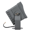 GLOBOSTAR® FLOODXENA 90127 Προβολέας Σποτ Wall Washer LED 24W 2520lm 10° AC 220-240V Αδιάβροχο IP65 Ultra Θερμό Λευκό 2200K - Bridgelux SMD Chip - Γκρι Ανθρακί - Μ18 x Π13.5 x Υ18cm - 3 Χρόνια Εγγύηση