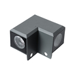 GLOBOSTAR® WALLDONA 90731 Γωνιακό Φωτιστικό LED 10W 1100lm 10° DC 24V Αδιάβροχο IP66 Θερμό Λευκό 2700K Dimmable - CREE XPE Chip - Γκρι Ανθρακί - Μ8 x Π8 x Υ6cm - 3 Χρόνια Εγγύηση