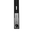 GLOBOSTAR® EUROTRACK-1PH 60984-3M Μονοφασική Ράγα 2 Καλωδίων 1L+1N για Σύστημα Ράγας Eurotrack-1PH AC 220-240V IP20 - Μαύρο Ματ - Μ300 x Π3.6 x Υ2cm