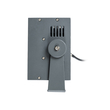 GLOBOSTAR® FLOODKENA 90765 Προβολέας Σποτ Wall Washer LED 40W 3400lm 120° AC 220-240V Αδιάβροχο IP67 Πολύχρωμο RGBW - Bridgelux SMD Chip - Γκρι Ανθρακί - Μ31 x Π10 x Υ17cm - 3 Χρόνια Εγγύηση