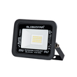 GLOBOSTAR® ATLAS 61411 Προβολέας LED 20W 2400lm 120° AC 220-240V Αδιάβροχο IP67 Φυσικό Λευκό 4500K - Lumileds SMD Chip - TÜV Rheinland Certified - Μαύρο Ματ - Μ12 x Π2.5 x Υ9.5cm - 5 Χρόνια Εγγύηση