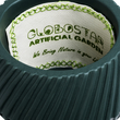 GloboStar® Artificial Garden BARBADOS 20538 Διακοσμητικό Κεραμικό Κασπώ Γλάστρα - Flower Pot Πράσινο Φ11 x Υ8.5cm