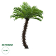 GloboStar® Artificial Garden PHOENIX ROEBELENII PALM TREE 20596 Τεχνητό Διακοσμητικό Φυτό Φοινικόδεντρο Ρομπελίνι Εξωτερικού Χώρου IP68 UV Certified Protection Υ500cm