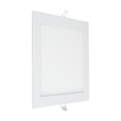 GLOBOSTAR® PANELO 60198 Χωνευτό Panel Οροφής LED 20W 2120lm 120° AC 220-240V IP20 Φυσικό Λευκό 4500K - Lumileds SMD Chip & TÜV SÜD Driver - Λευκό Γαλακτερό - Μ22.5 x Π22.5 x Υ1.9cm / Q20 x 20cm - 3 Χρόνια Εγγύηση