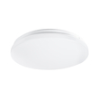 GLOBOSTAR® CELANO 61006 Φωτιστικό Πλαφονιέρα Οροφής LED 20W 1900lm 120° AC 220-240V Αδιάβροχο IP54 Φυσικό Λευκό 4500K - Lumileds SMD Chip - Λευκό Γαλακτερό - Μ26 x Π26 x Υ6cm - 3 Χρόνια Εγγύηση
