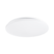 GLOBOSTAR® CELANO 61009 Φωτιστικό Πλαφονιέρα Οροφής LED 30W 2850lm 120° AC 220-240V Αδιάβροχο IP54 Φυσικό Λευκό 4500K - Lumileds SMD Chip - Λευκό Γαλακτερό - Μ33 x Π33 x Υ6cm - 3 Χρόνια Εγγύηση