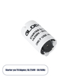 GLOBOSTAR® T8STARTER 99099 Starter για Λάμπες T8 G13 Τύπου Φθορίου Max 1A AC 220-240V IP20 - Μ2 x Π2 x Υ3.8cm