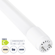 GLOBOSTAR® TUBOR 99100 Λάμπα T8 G13 Τύπου Φθορίου 60cm LED 9W 1530lm 300° AC 220-240V IP20 Φυσικό Λευκό 4500K - Lumileds SMD Chip - Λευκό Γαλακτερό - Μ2.6 x Π2.6 x Υ60cm - 3 Χρόνια Εγγύηση