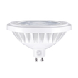 GLOBOSTAR® BEAMAR 60132 Σποτ GU10 AR111 LED 15W 1500lm 12° AC 220-240V IP20 Ψυχρό Λευκό 6000K Dimmable - Μ11 x Π11 x Υ6.6cm - 3 Χρόνια Εγγύηση