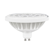 GLOBOSTAR® BEAMAR 60134 Σποτ GU10 AR111 LED 15W 1410lm 12° AC 220-240V IP20 Θερμό Λευκό 2700K Dimmable - Μ11 x Π11 x Υ6.6cm - 3 Χρόνια Εγγύηση