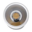 GLOBOSTAR® DETRONIC 60501 Κινούμενο Downlight Σποτ LED 10W 1300lm 24° AC 220-240V IP20 Φυσικό Λευκό 4500K - Bridgelux COB Chip & TÜV SÜD Driver - Λευκό Ματ - Μ9 x Π9 x Υ16cm - 5 Χρόνια Εγγύηση