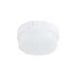 GLOBOSTAR® REVANO 61012 Φωτιστικό Πλαφονιέρα Οροφής LED 12W 1140lm 180° AC 220-240V Αδιάβροχο IP54 Φυσικό Λευκό 4500K - Lumileds SMD Chip - Λευκό Γαλακτερό - Μ12 x Π12 x Υ4.5cm - 2 Χρόνια Εγγύηση