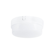 GLOBOSTAR® REVANO 61012 Φωτιστικό Πλαφονιέρα Οροφής LED 12W 1140lm 180° AC 220-240V Αδιάβροχο IP54 Φυσικό Λευκό 4500K - Lumileds SMD Chip - Λευκό Γαλακτερό - Μ12 x Π12 x Υ4.5cm - 2 Χρόνια Εγγύηση