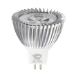GLOBOSTAR® TRIBOO 76022 Σποτ GU5.3 MR16 LED 3W 260lm 30° DC 12V IP20 Θερμό Λευκό 2700K - Μ5 x Π5 x Υ5.2cm - 3 Χρόνια Εγγύηση