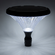 GLOBOSTAR® SOLARIOS 90502 Φωτιστικό Στύλου/Κολώνας Πλατείας/Πάρκου/Κήπου LED 40W 550lm 120° Ενσωματωμένο Φωτοβολταϊκό Panel 6V 12W & Επαναφορτιζόμενη Μπαταρία Li-ion 3.2V 15000mAh με Αισθητήρα Ημέρας-Νύχτας Αδιάβροχο IP65 Ψυχρό Λευκό 6000K - Γκρι Ανθρακί - Φ54 x Υ45cm - 2 Χρόνια Εγγύηση