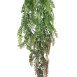 GloboStar® Artificial Garden HANGING FERN 20842 Τεχνητό Διακοσμητικό Κρεμαστό Φυτό Φτέρη Μ25 x Π12 x Υ85cm