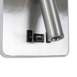 GLOBOSTAR® LADY-S 60945 Μοντέρνο Φωτιστικό Τοίχου - Απλίκα Ξενοδοχείου Reading Light με Φορτιστή USB 3A LED 6W 600lm 36° & 360° AC 220-240V IP20 Φυσικό Λευκό 4500K - Bridgelux COB Chip & TÜV SÜD Driver - Νίκελ Βούρτσας - Μ15 x Π15 x Υ7cm - 3 Χρόνια Εγγύηση