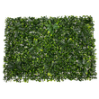GLOBOSTAR® BUXUS 78410 Τεχνητό Πάνελ Φυλλωσιάς / Κάθετος Κήπος Πυξάρι & Ιαπωνική Δάφνη - Πράσινο - Μ60 x Π7 x Υ40cm